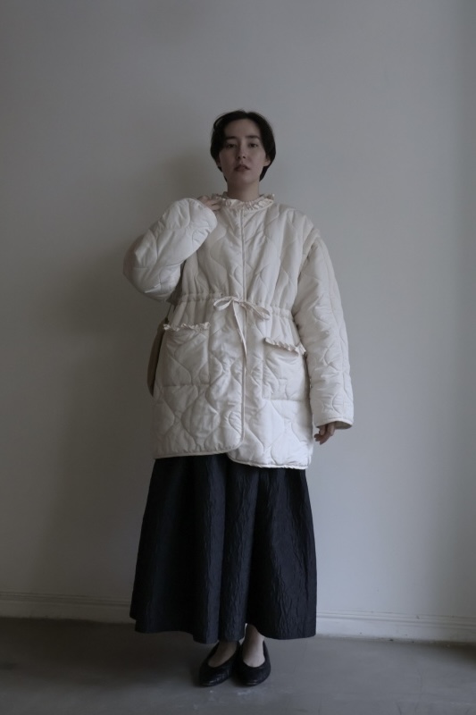 two-way jacquard tiered one-piece