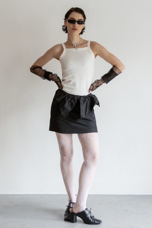 velour rhinestone tank top