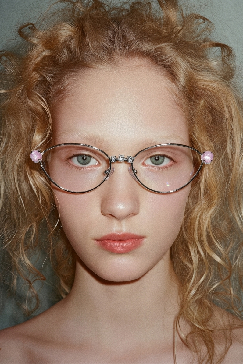 【HONEY MI HONEY】bijou eyewear pink