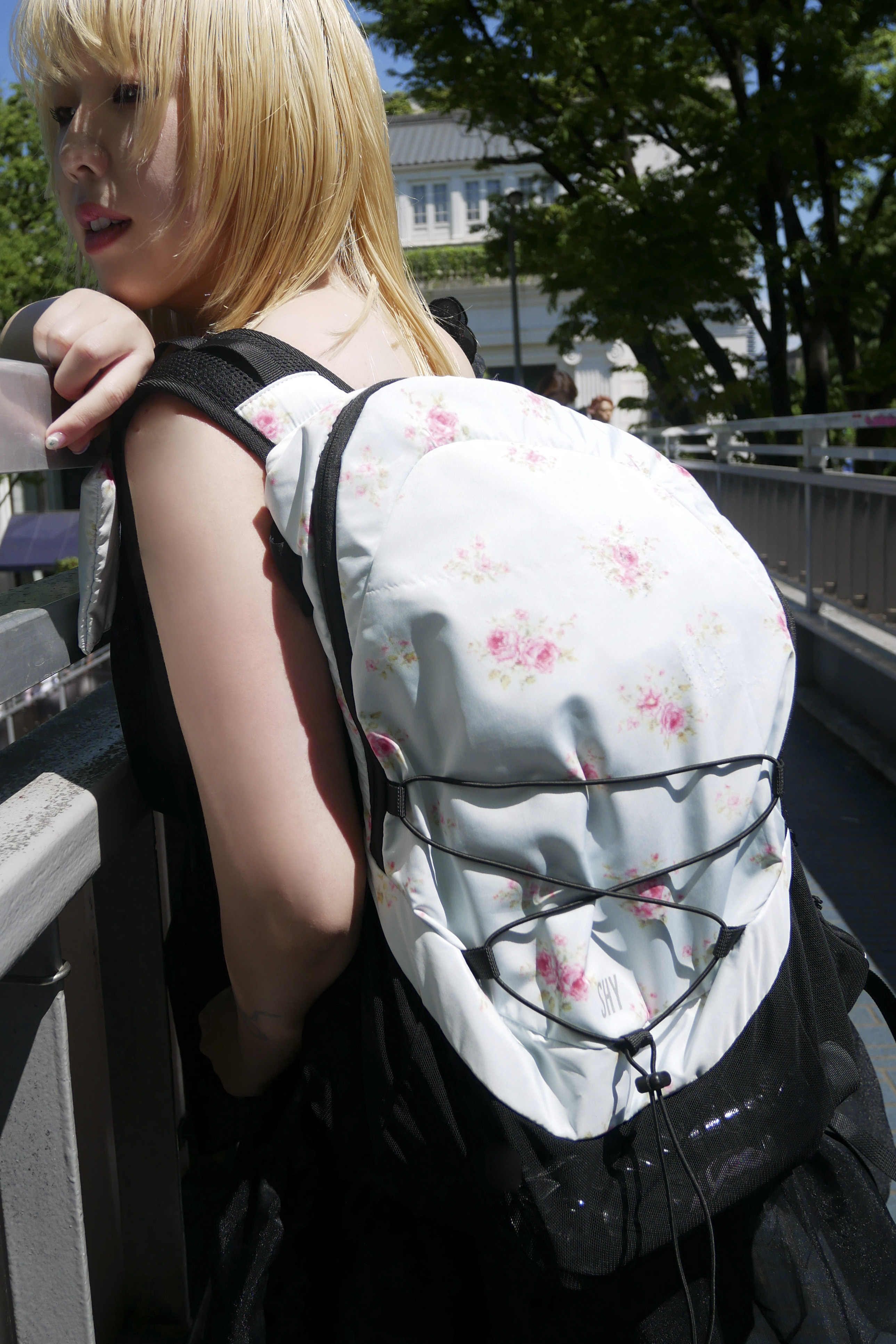 SHY】rose backpack HONEY.MALL