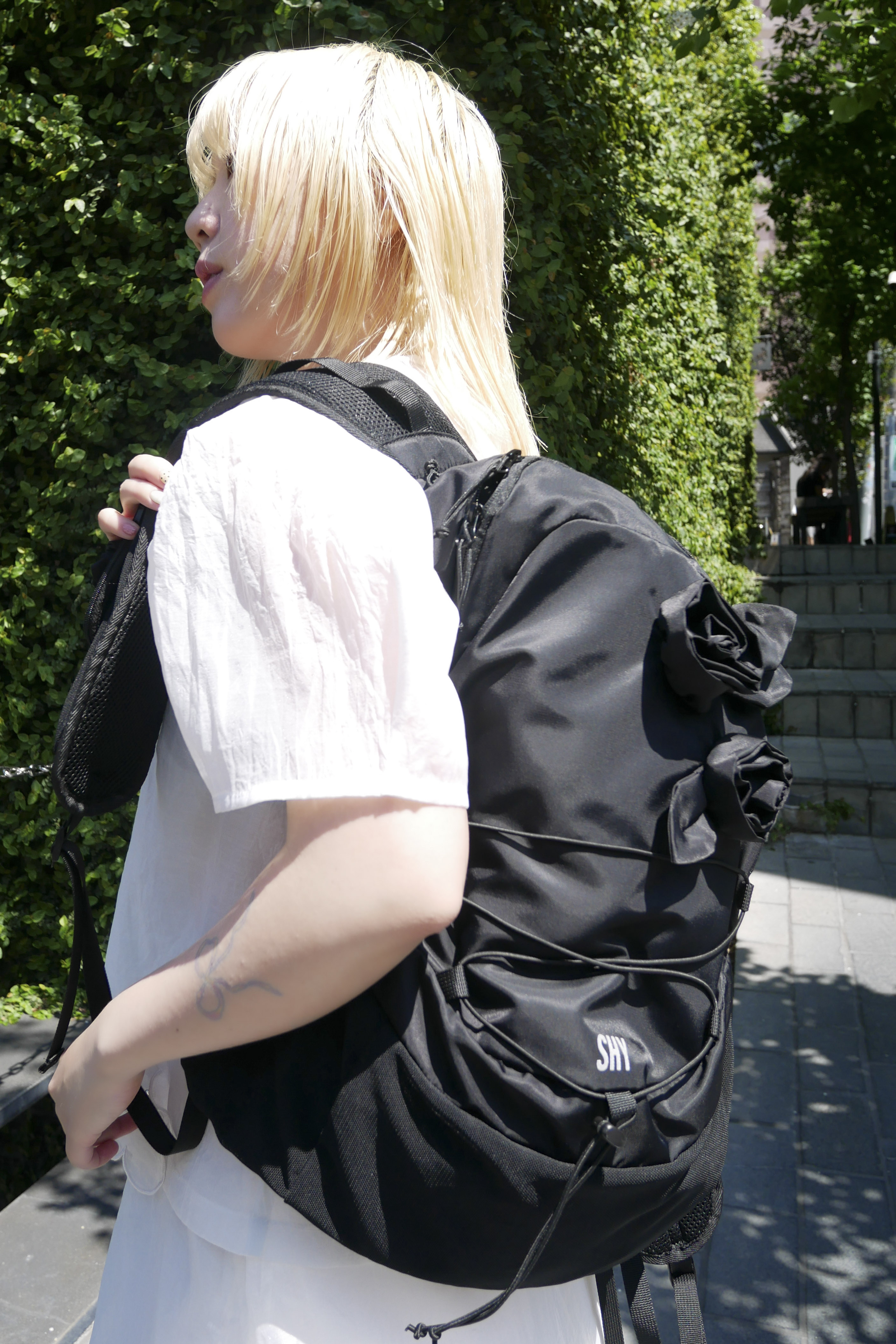 SHY】rose backpack HONEY.MALL