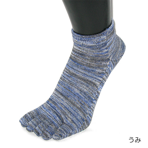 ソックス　彩　スニーカー　うみ