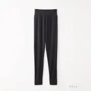 竹布　スパッツ　10分　黒