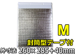【１００枚】保冷袋　平袋（封筒型テープ付）　Ｍサイズ