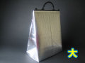【１００枚】　手提げ保冷角底袋　（大） 　外寸（幅）３２５×（マチ）２００×（高）４１０　代引不可・日時指定不可