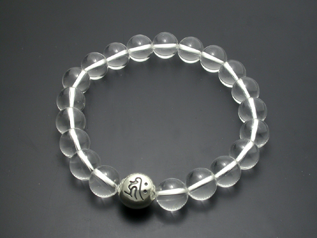 守護梵字・数珠ブレス・水晶