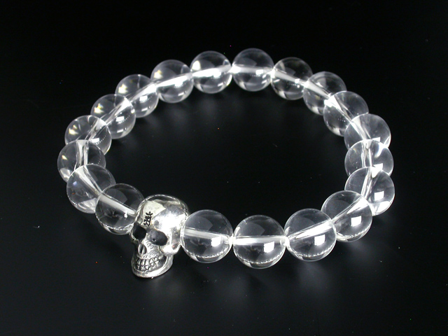 守護梵字髑髏数珠ブレス