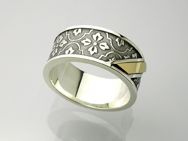 MONYOU・フレームリング　ゴールドプレート