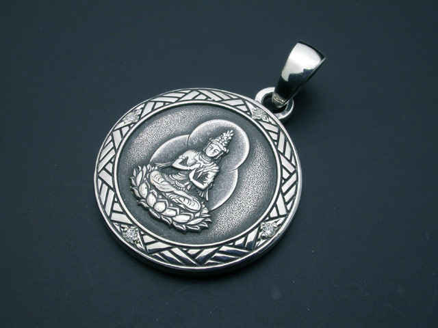 守護本尊ペンダント石留めオプション