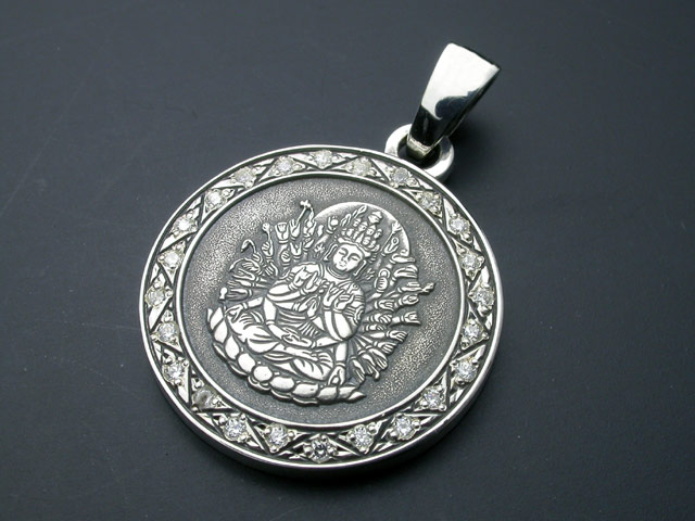 守護本尊ペンダント石留めオプション