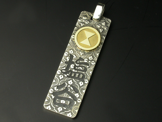 家紋千社札・威名勢・ゴールドエンブレム