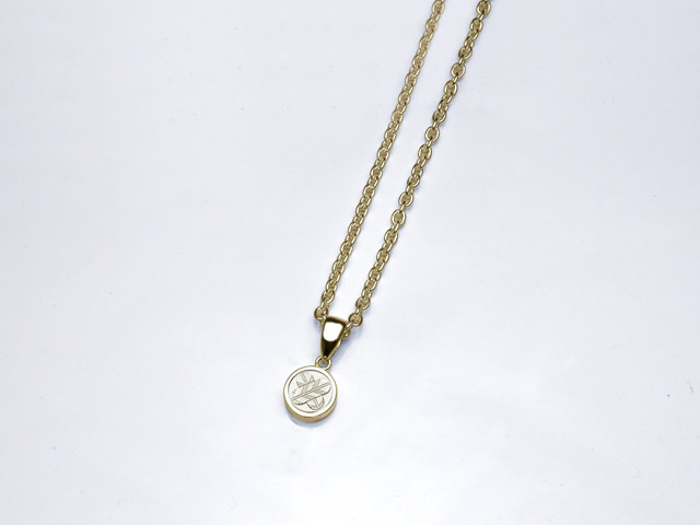 K18金家紋ペンダント・ミニ