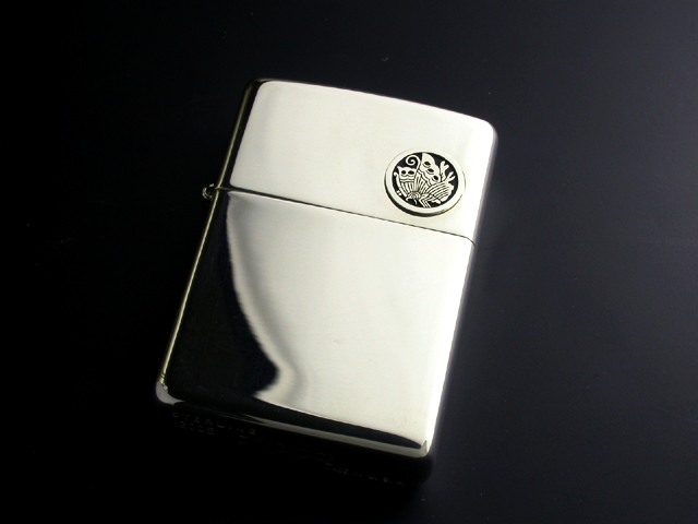 家紋入り純銀ZIPPO
