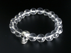 守護梵字髑髏数珠ブレス