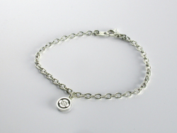 家紋チャーム付きブレスレット