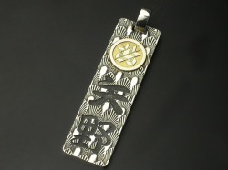 家紋千社札・威名勢・ゴールドエンブレム