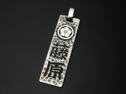 家紋千社札・威名勢・シルバーエンブレム