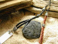 携帯ストラップ用革紐