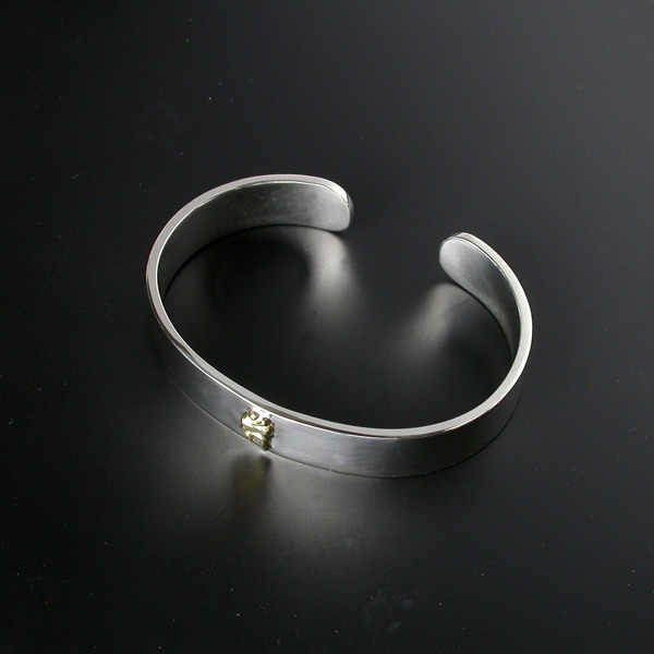 守護梵字バングル・K18金ゴールドパーツ