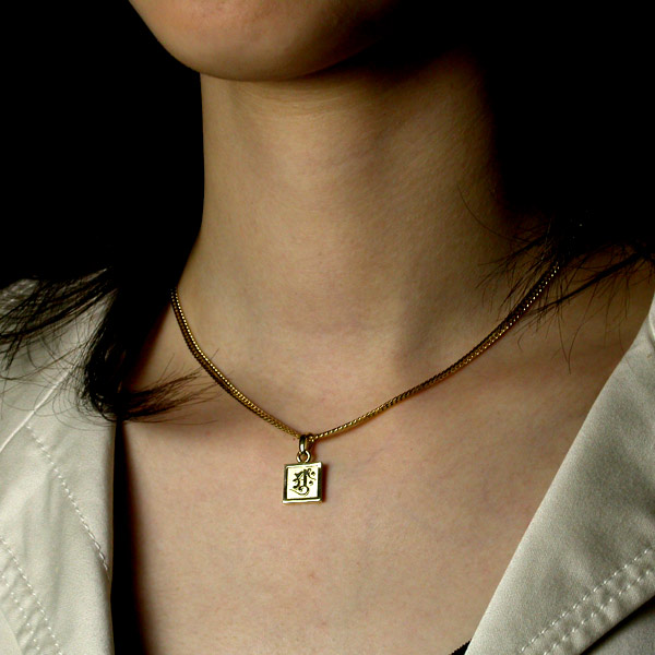 送料無料レーザー刻印八尊仏 純チタンGOLDペンダント (ネックレス,梵字,守護神,ゲルマニウム,ゴールドコーティング,干支,般若心経,開運,プレート,生まれ年) 純金製 守護本尊ペンダント （戌・亥）阿弥陀如来 - 三宝堂オンラインショップ