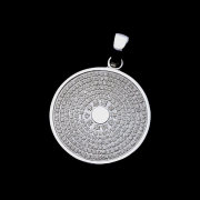 般若心経ペンダント・サークル・Pt900プラチナ ペンダント ネックレス メンズ レディース Pt900,プラチナ 名入れ