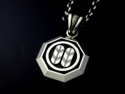 家紋ペンダント・八角