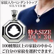 家紋ペンダント・八角・特大・梅コース