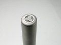 家紋入りチタン印鑑（個人実印・銀行印・13.5mm)シルバーエンブレム・竹コース