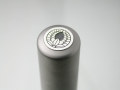 家紋入りチタン印鑑（個人実印・16.5mm)シルバーエンブレム