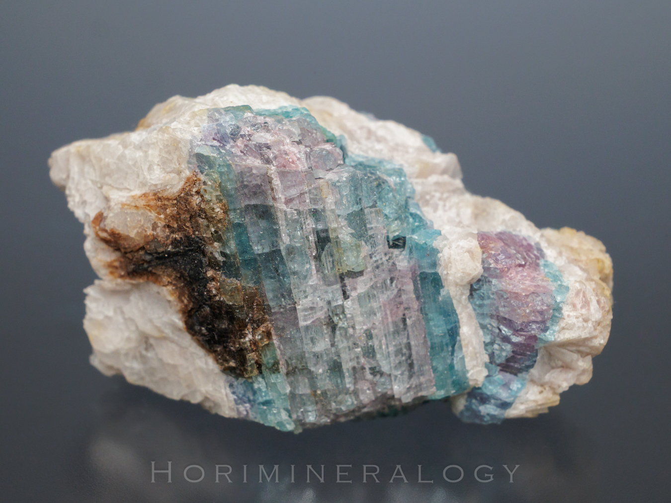 含銅リチア電気石