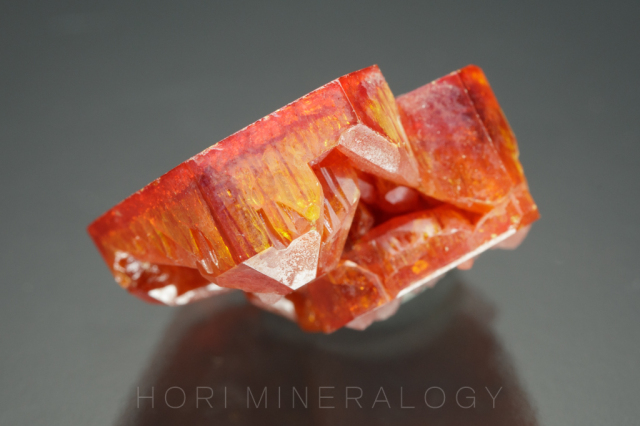 自主採掘！ 褐鉛鉱 バナジン鉛鉱 カルサイト 242,6g VND044 天然石 □ Vanadinite ／ 褐鉛鉱・バナジン鉛鉱
