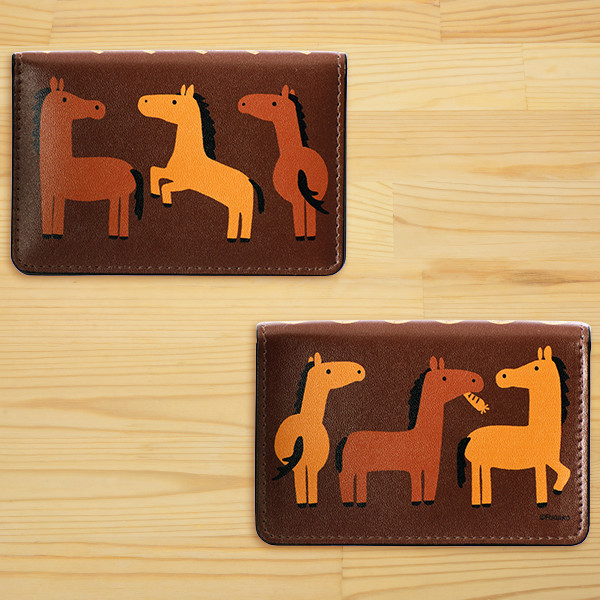 リトルアニマル　名刺入れ　うま