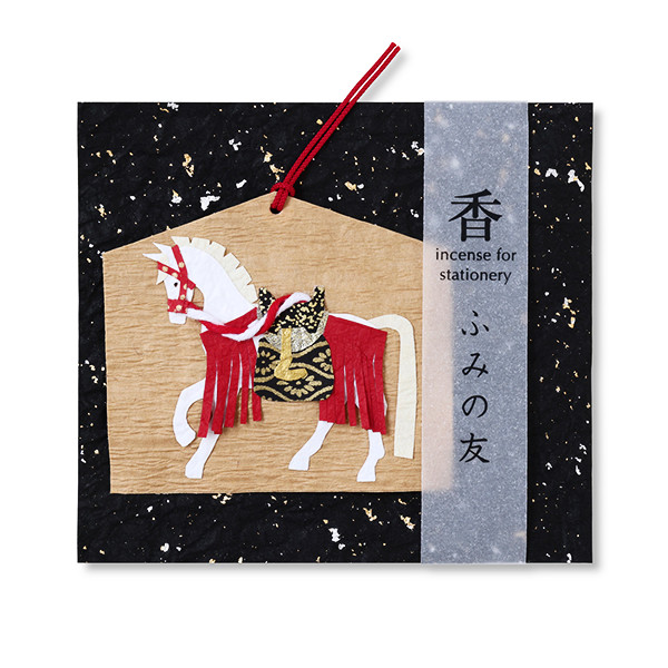 白馬絵馬の香木文香