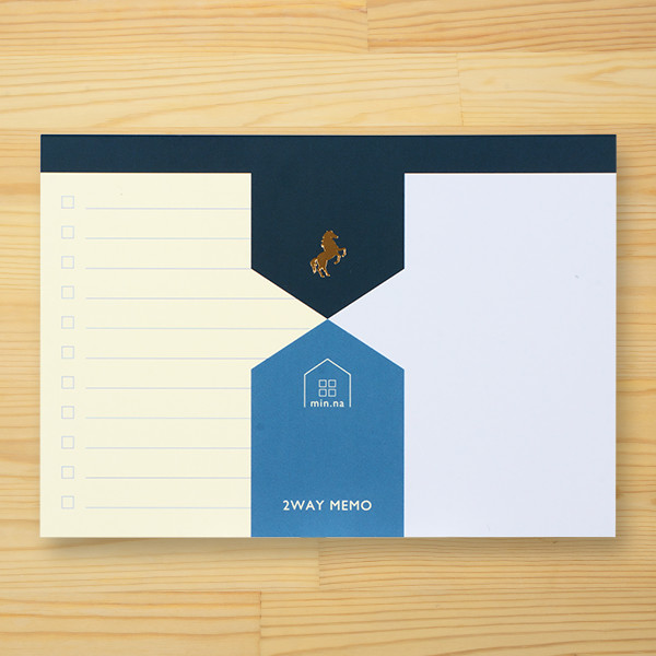 みんなの文具　２ＷＡＹメモ「うま」