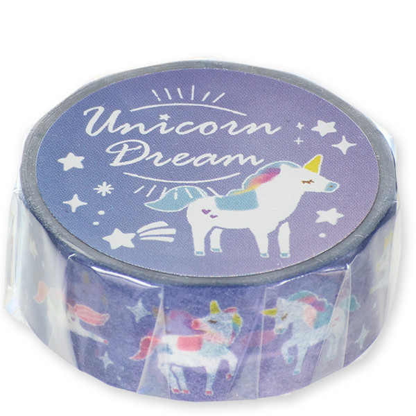 【Sweet Dream】ますきんぐテープ　紫ユニコーン