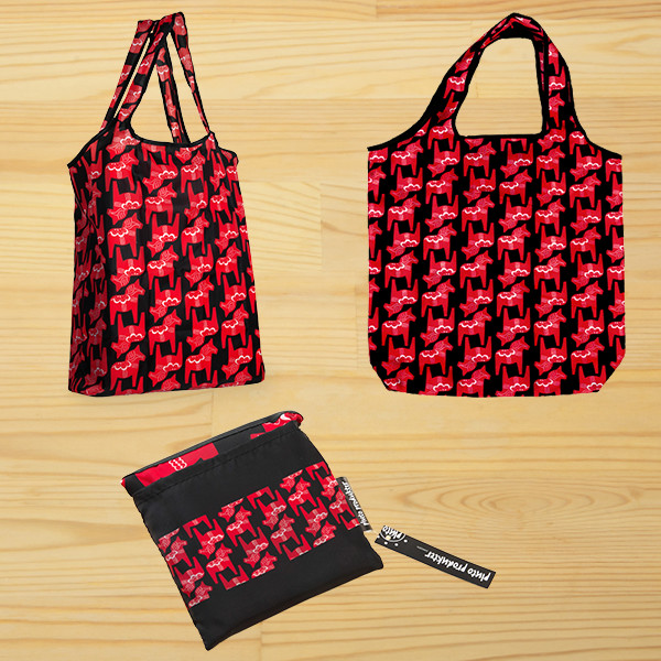 【アウトレット】プルートプロダクト 大判ダーラナホース　エコバッグ