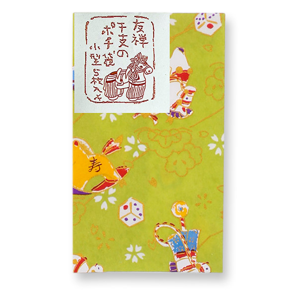 友禅干支のポチ袋 馬柄（5枚組）