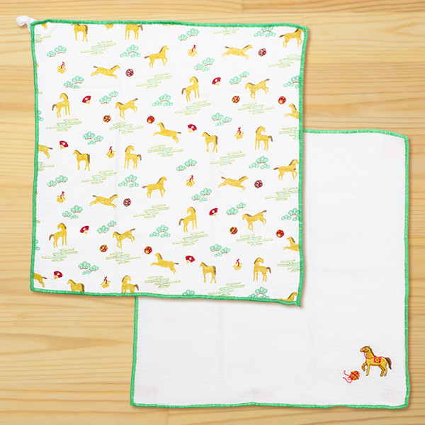 馬のディッシュ ディッシュクロスセット 馬（2枚組）