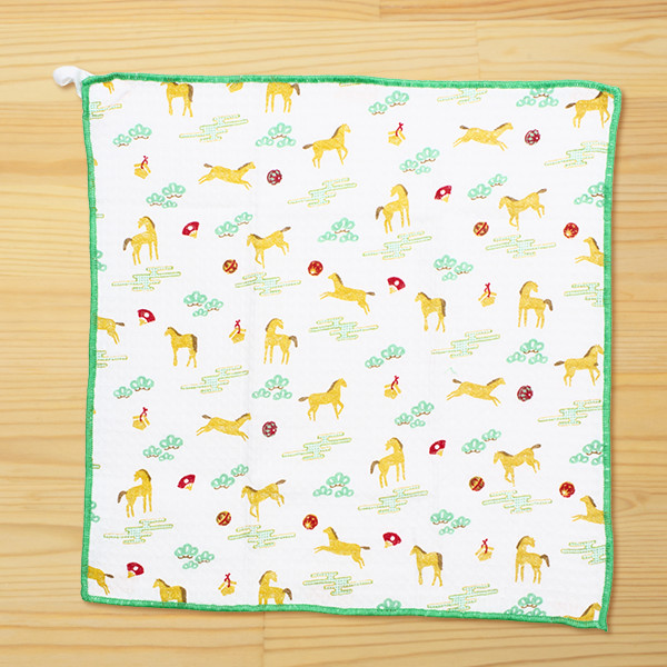 ディッシュクロスセット 馬（2枚組）