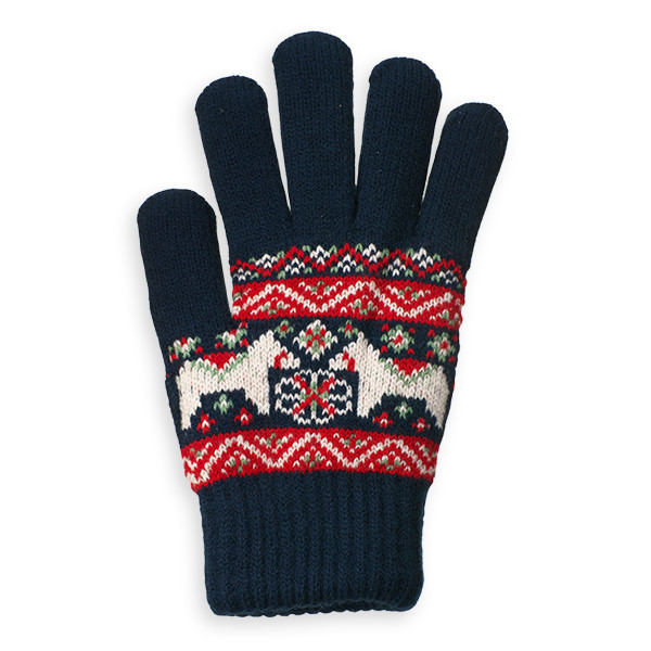 あったか裏ボア手袋 ダーラナホース