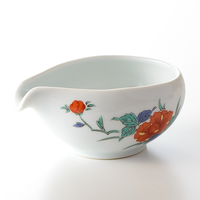 湯さまし　茶器（牡丹）