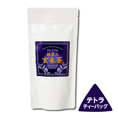 プレミアム抹茶入玄米茶ティーバッグ（4ｇ×１5Ｐ)