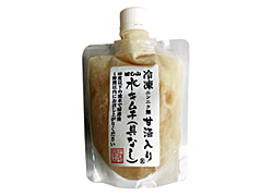 冷凍にんにく無甘酒入り水キムチ（具なし）※その他冷凍不可商品を同梱の場合別途送料頂戴する場合がございます。