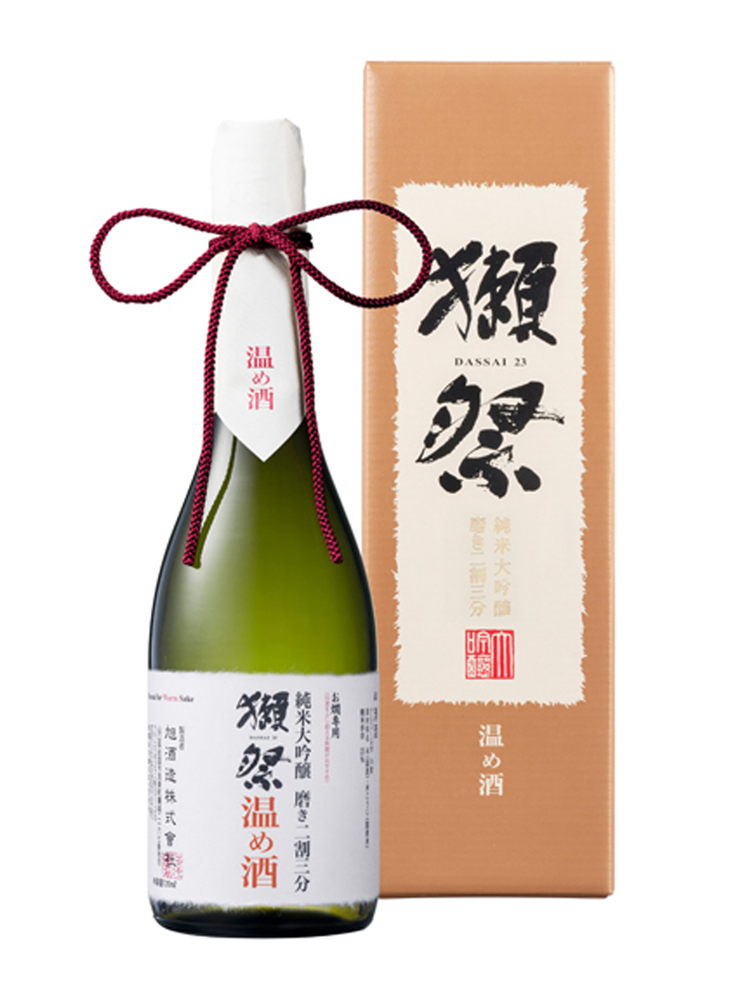 獺祭(だっさい) 純米大吟醸 磨き二割三分 温め酒 720ml 化粧箱付き