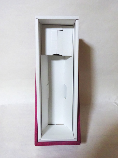 贈答用化粧箱 4合瓶1本用 ワインレッド