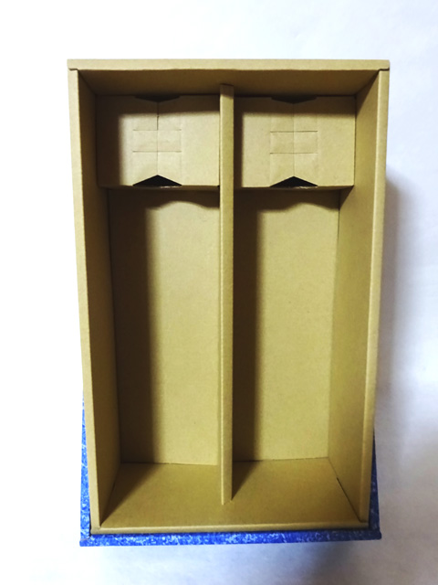 贈答用化粧箱 4合瓶2本用 青