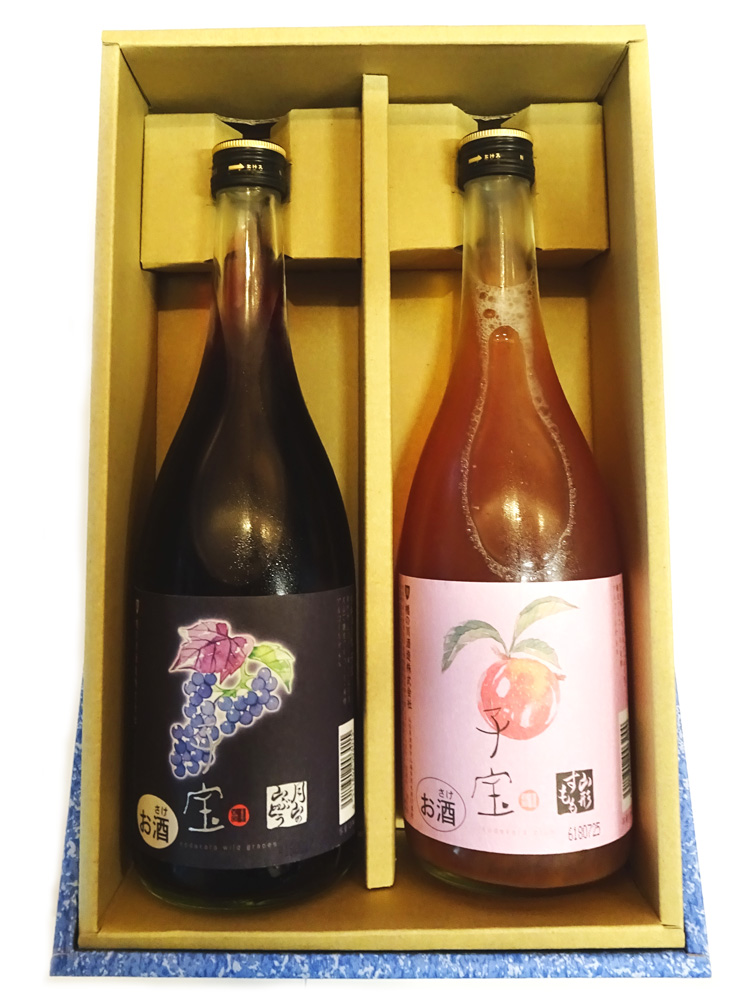 子宝リキュール飲み比べセット 山ぶどう すもも