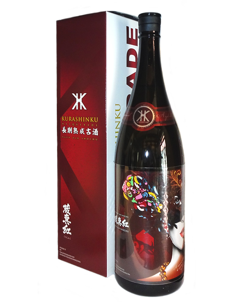 芋焼酎 MASQUERADE OF 蔵真紅 1800ml 専用化粧箱入り