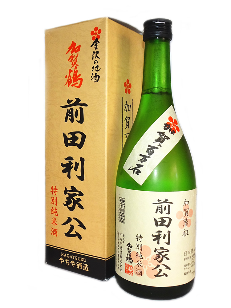 加賀鶴 特別純米酒 前田利家公 720ml 専用箱入り