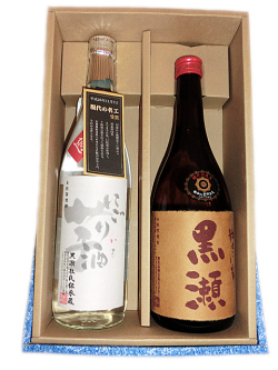 鹿児島酒造 芋焼酎セット やきいも黒瀬・無濾過にごり芋 720ml